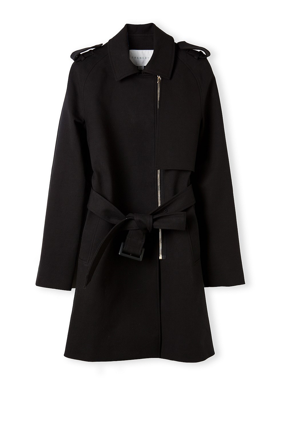 Cotton Double Cloth Trench Coat