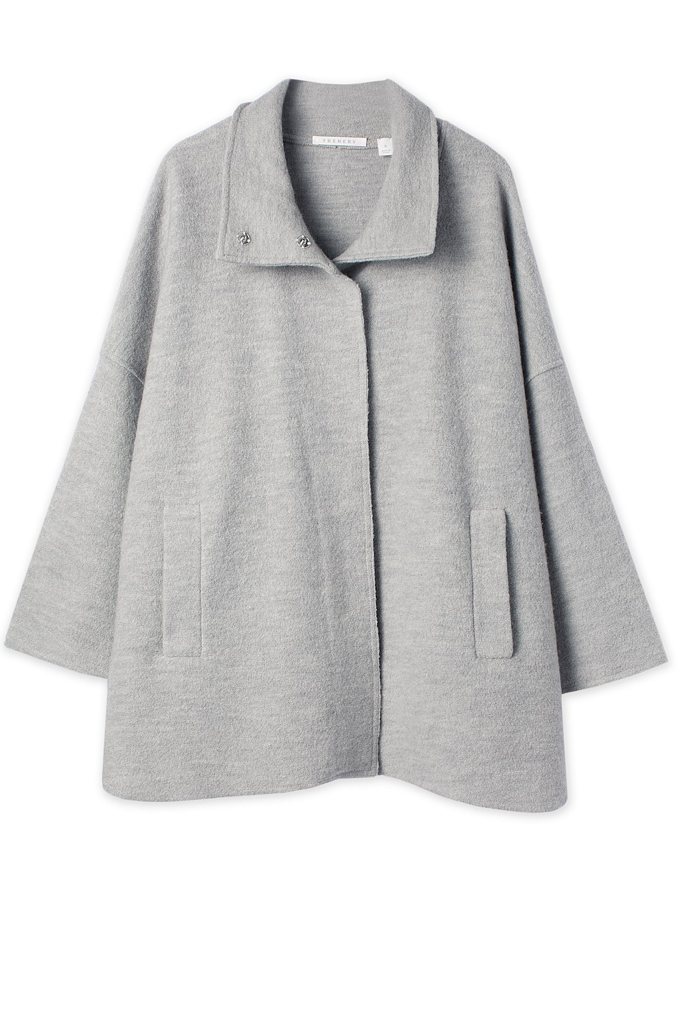 Boiled Wool Cape Jacket