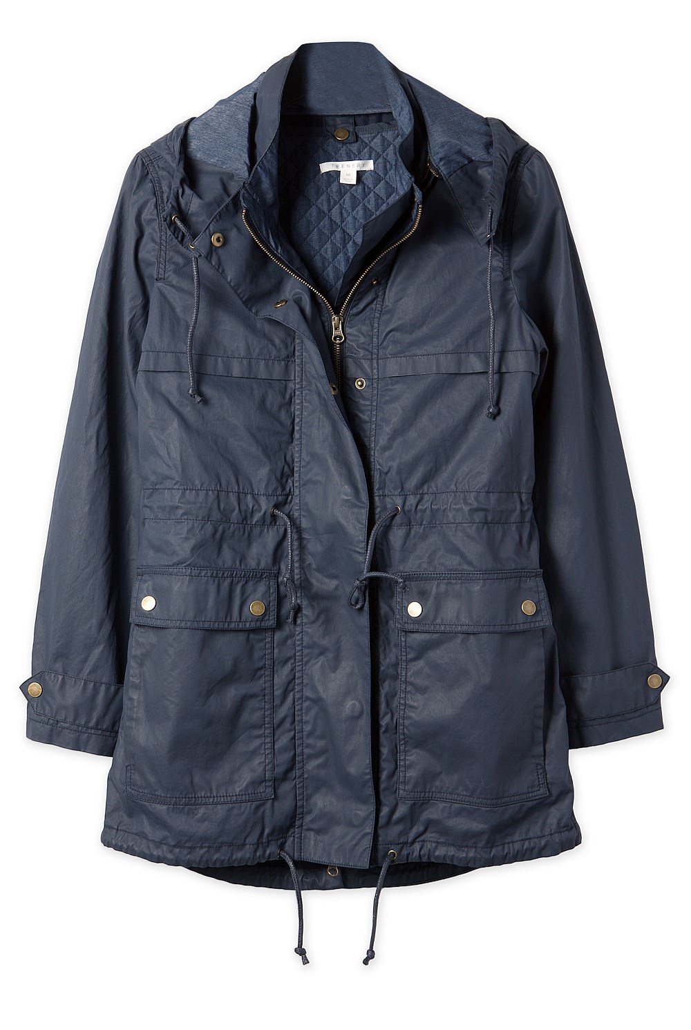 Coated Cotton Anorak