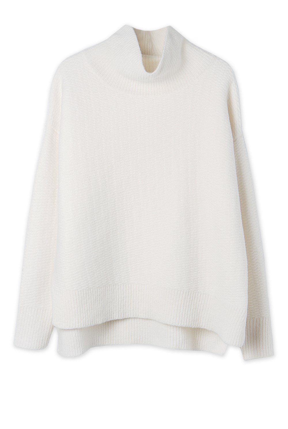 Wool Sculpted Rollneck