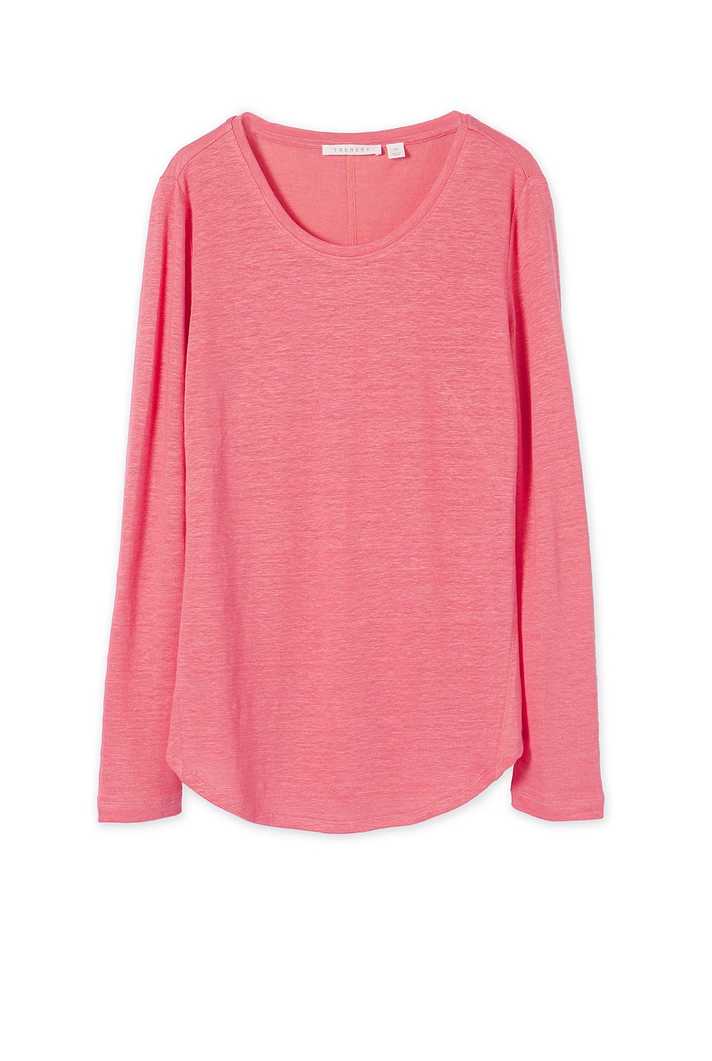 Long Sleeved Linen T-Shirt