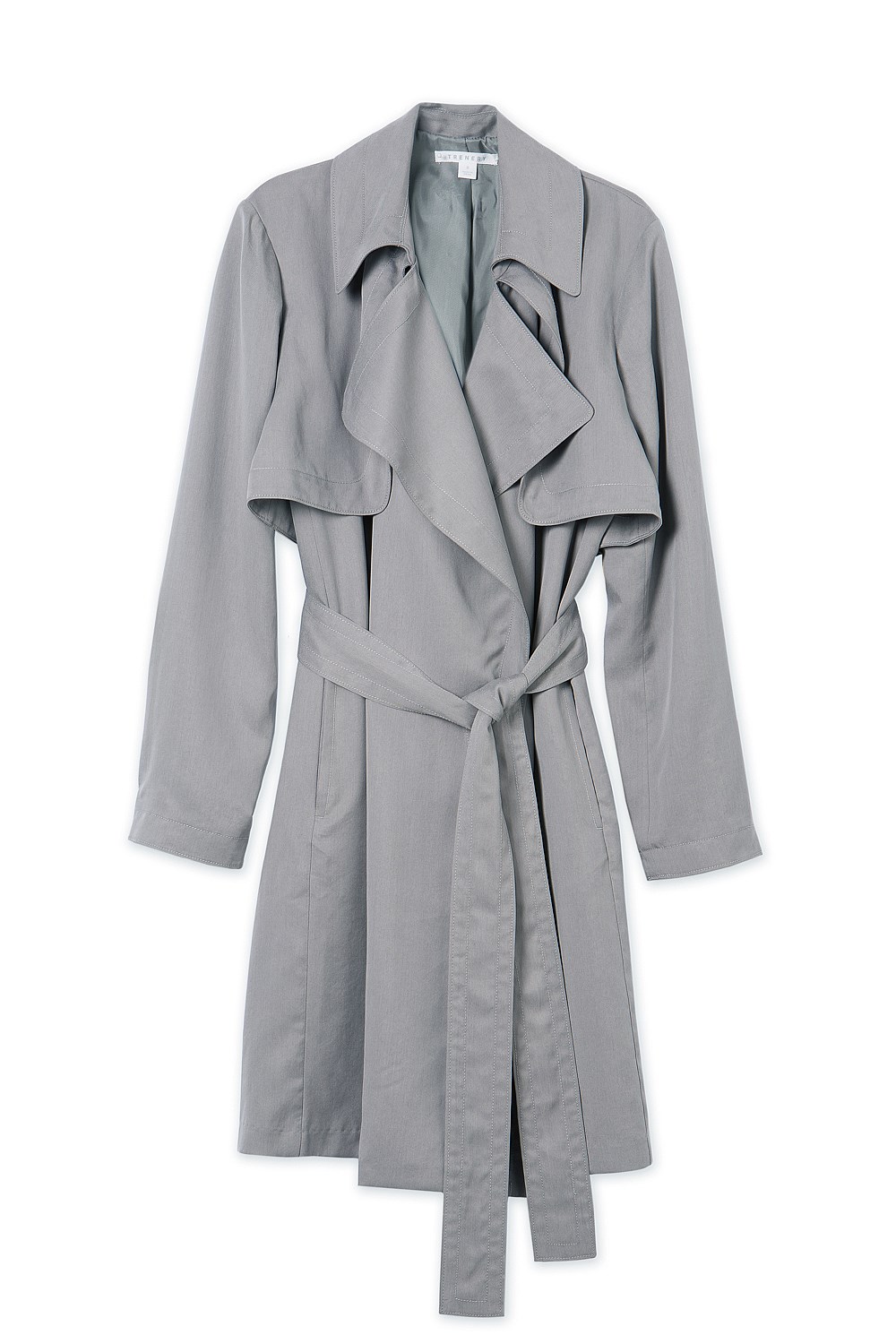 Tencel Draped Trench
