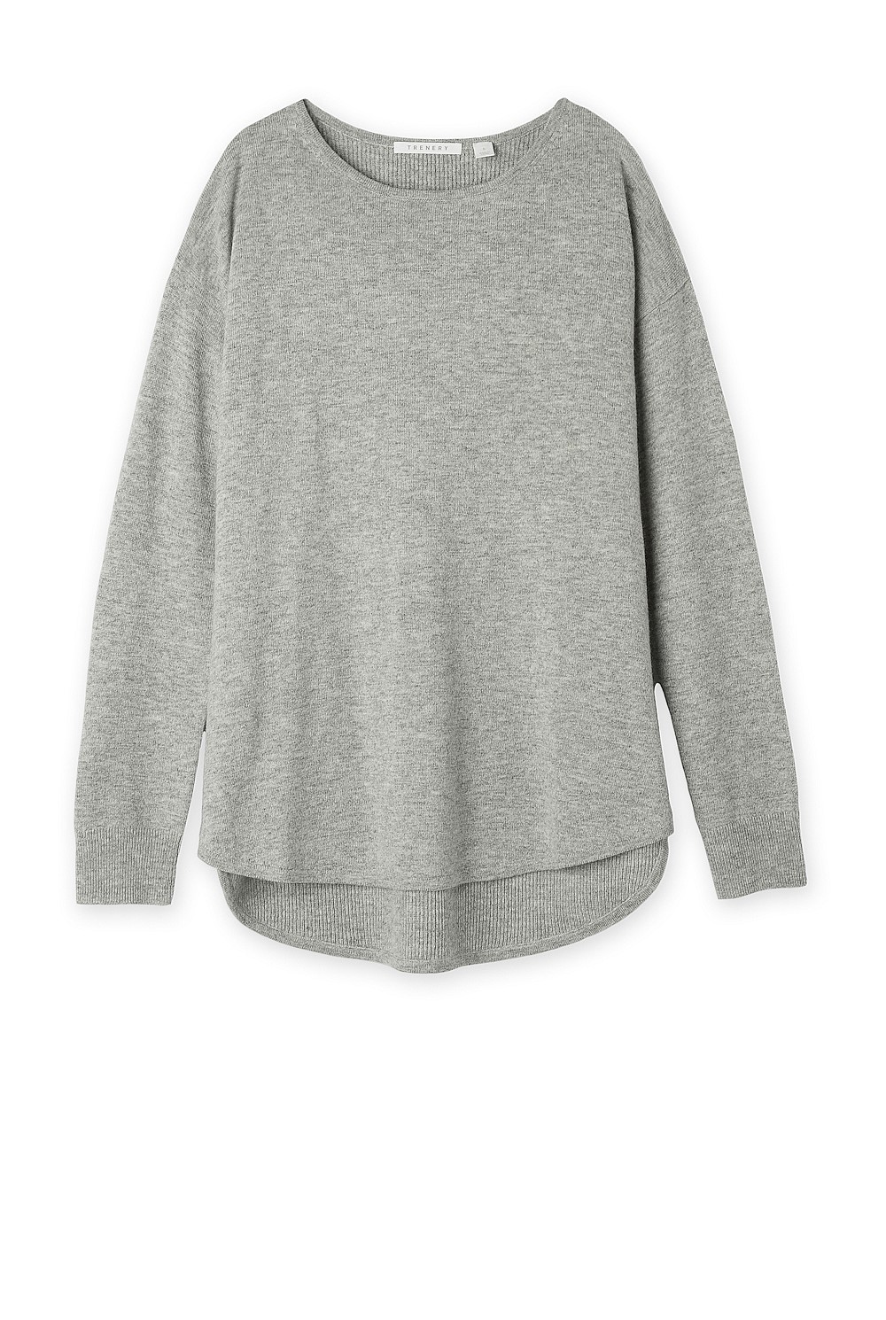Curved Hem Knit