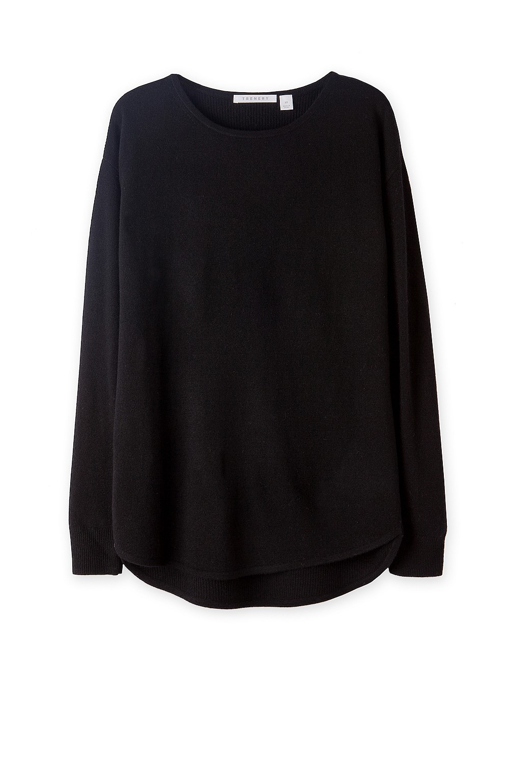 Curved Hem Knit