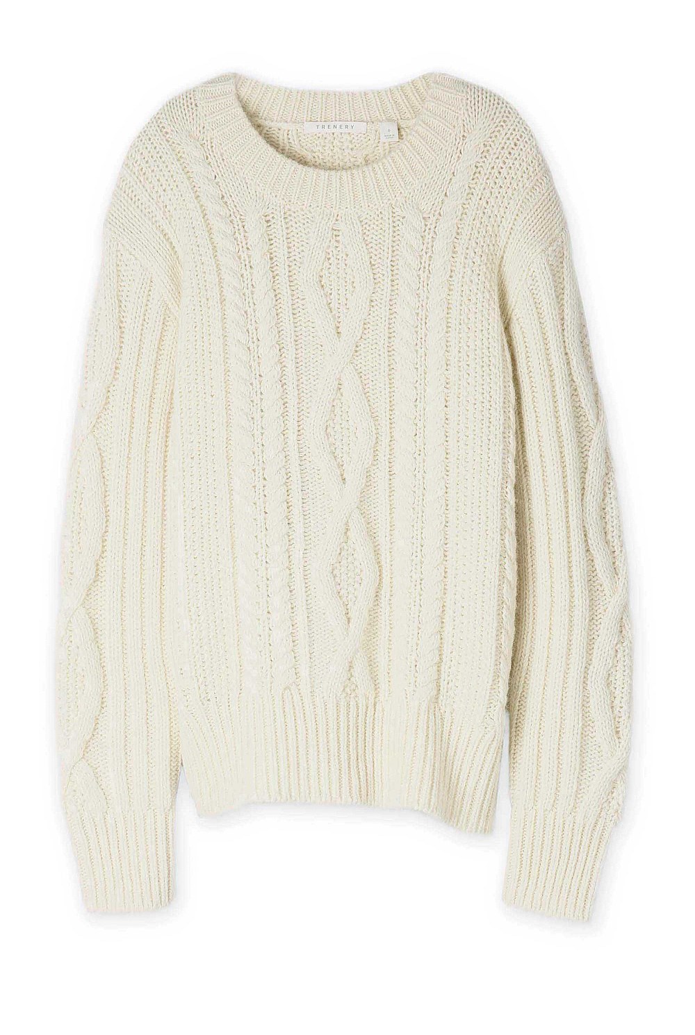 Cable Crewneck