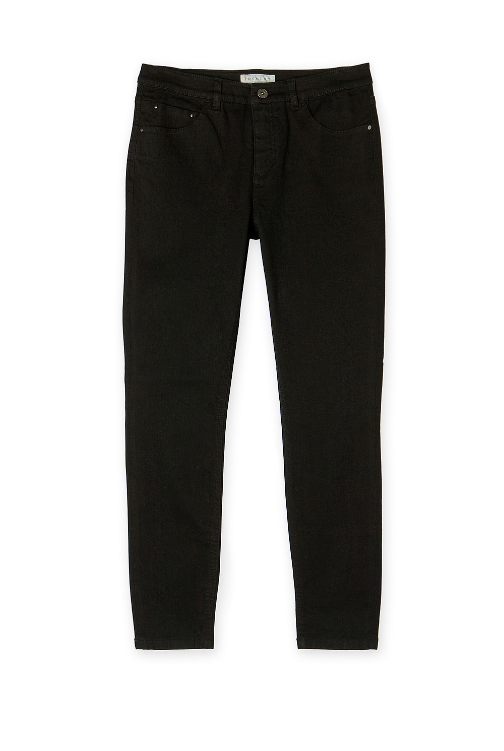 Black Slim Cropped Jean