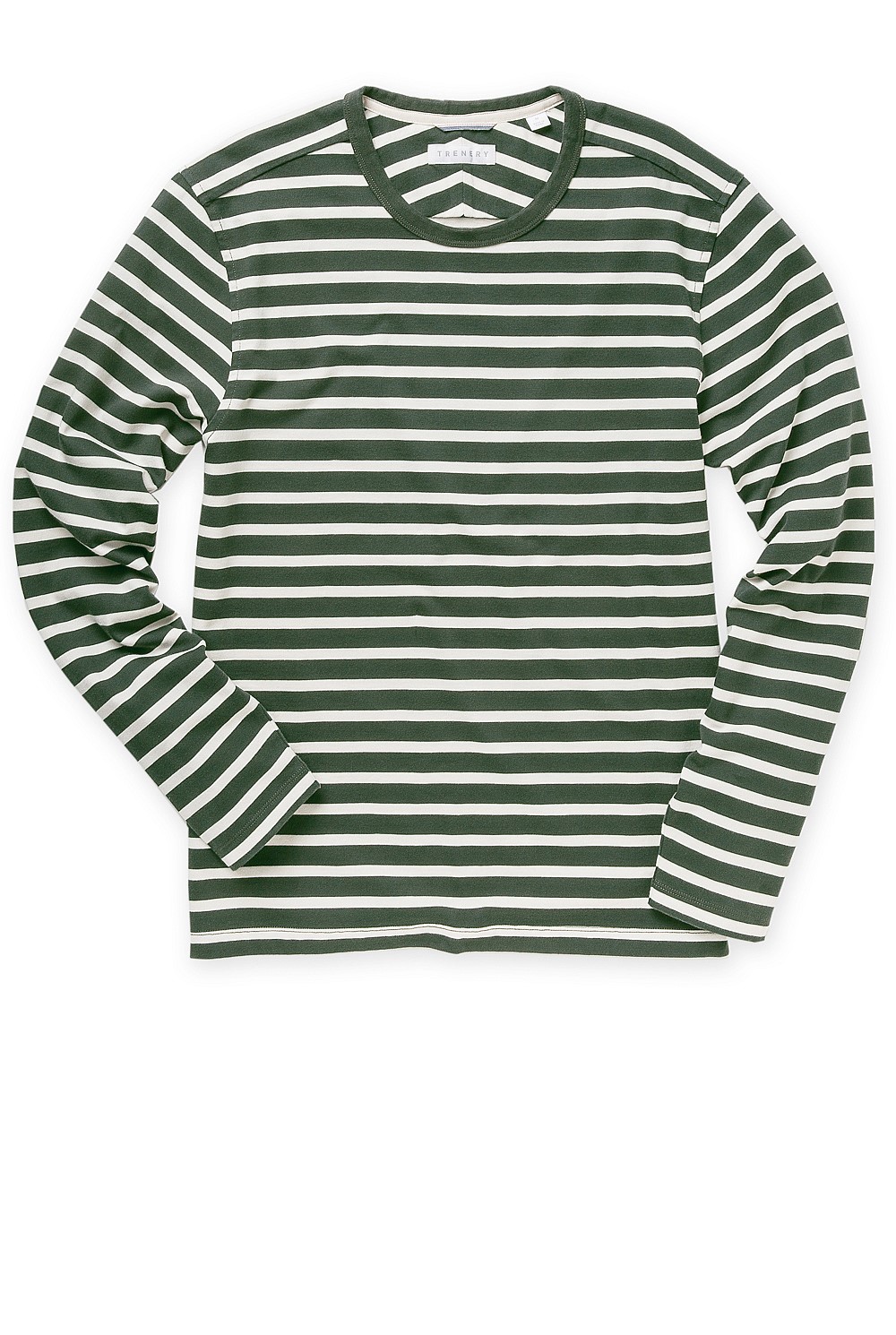 Long Sleeve Breton Striped Organic Cotton T-Shirt