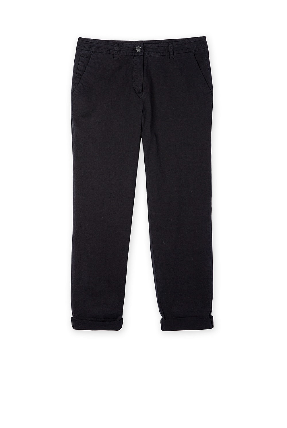 Stretch Cotton Garment Dyed Chino Pant