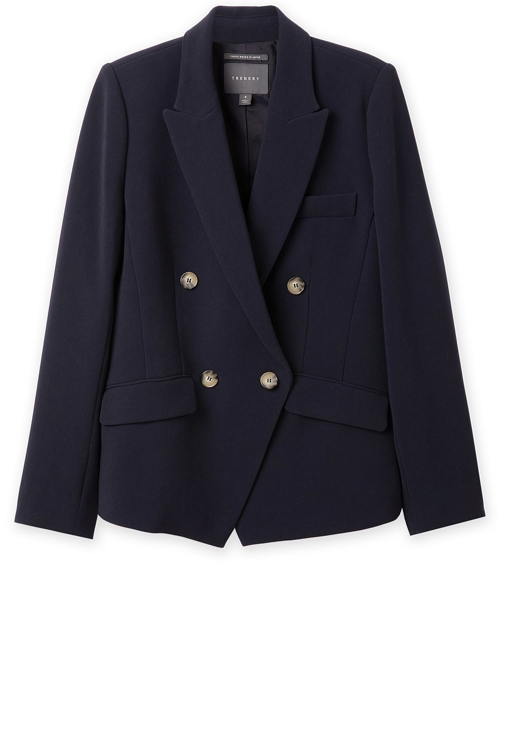 Limited Edition Japanese Crepe Double Breasted Blazer