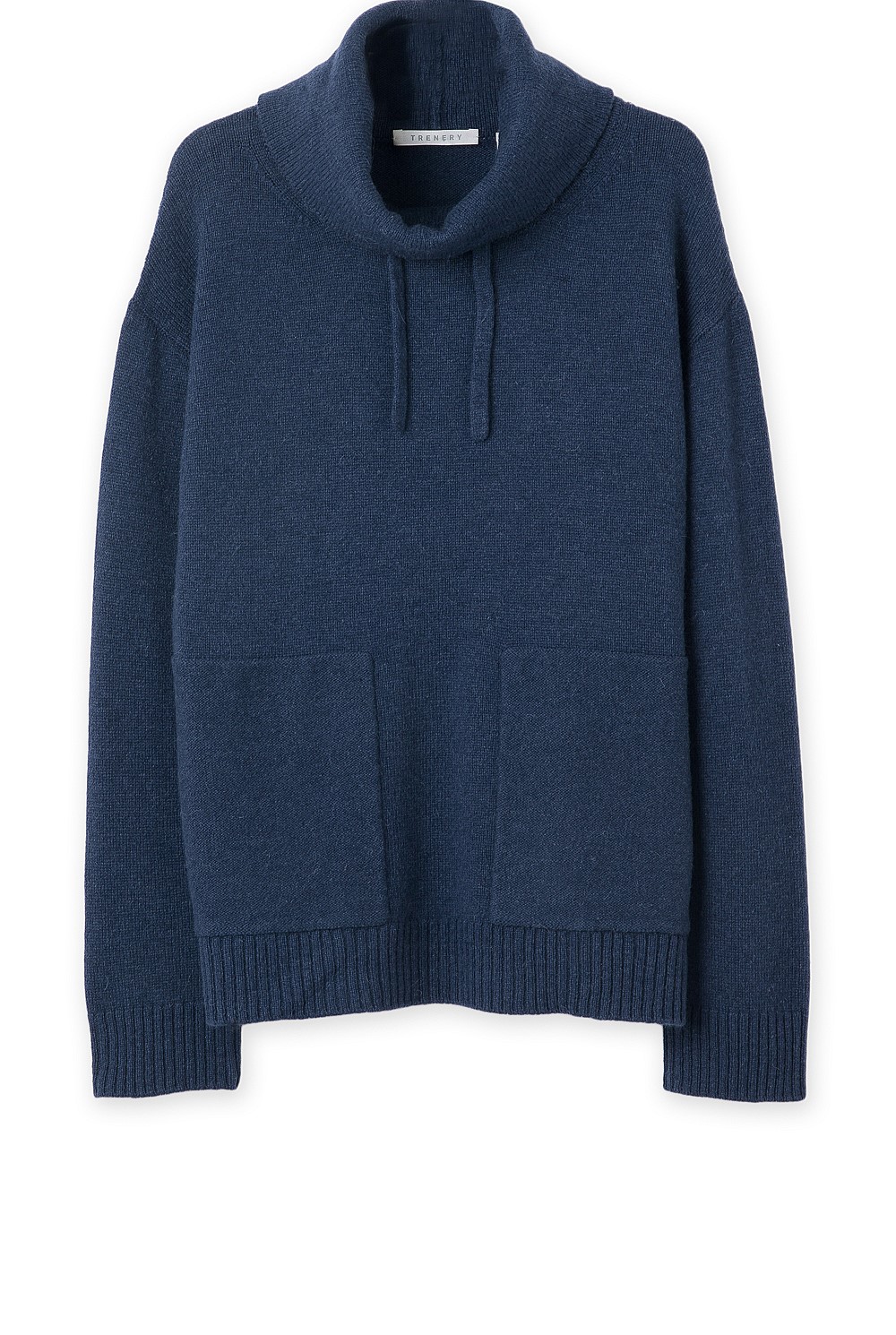 Sporty Merino Wool Roll Neck