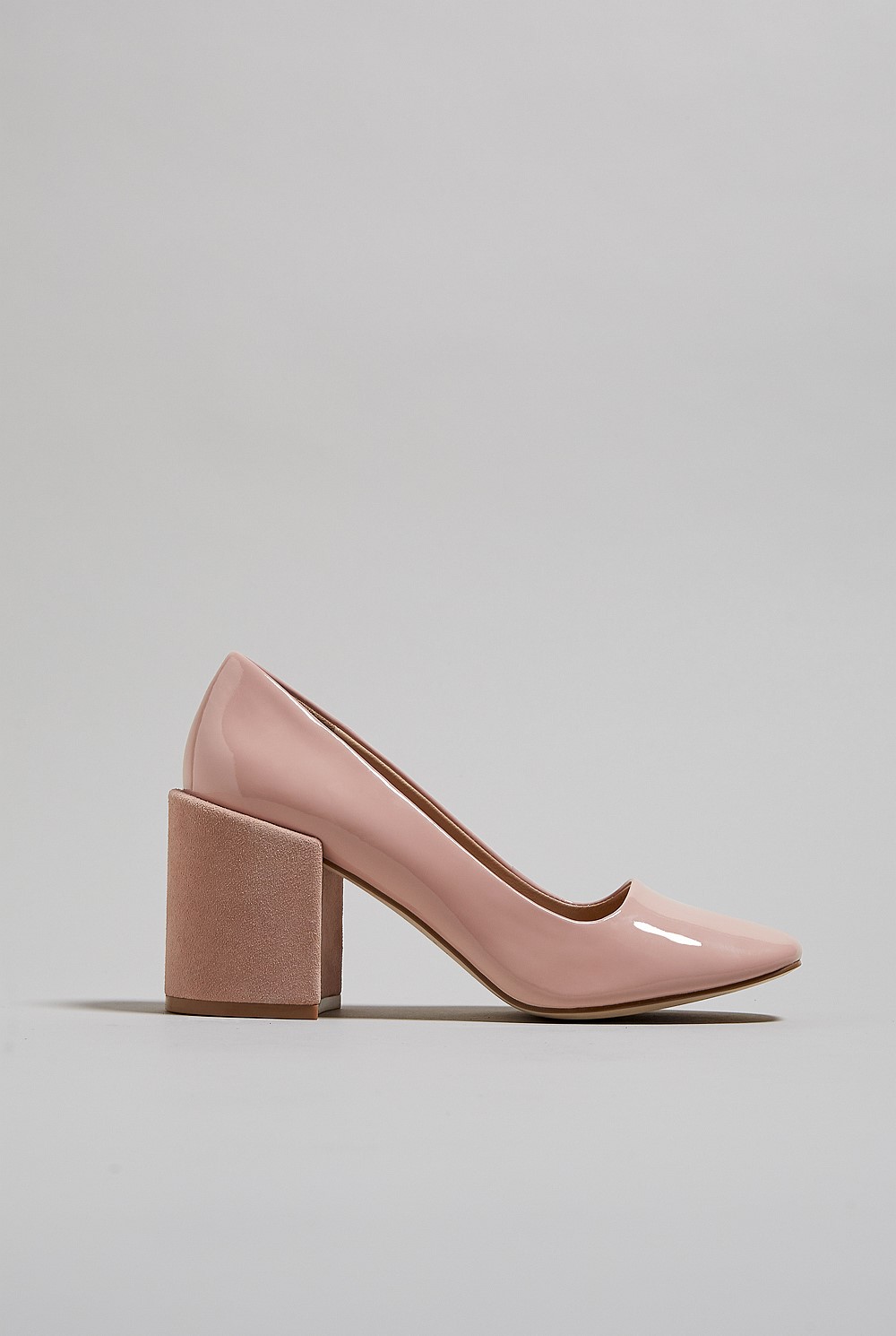 Athena Patent Leather Heel