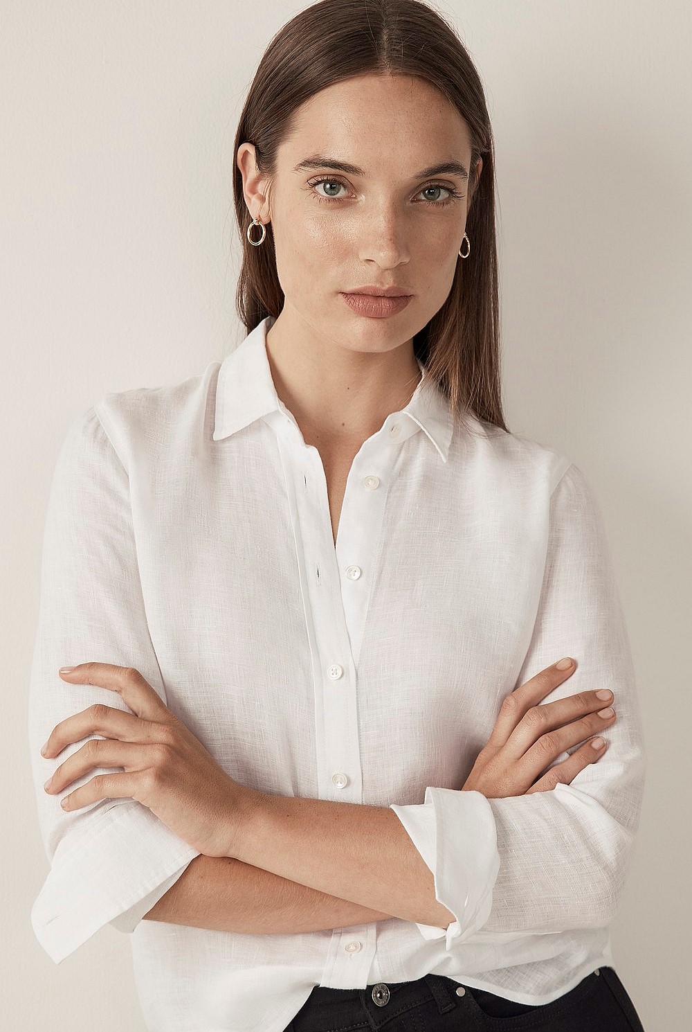 Linen Fitted Shirt
