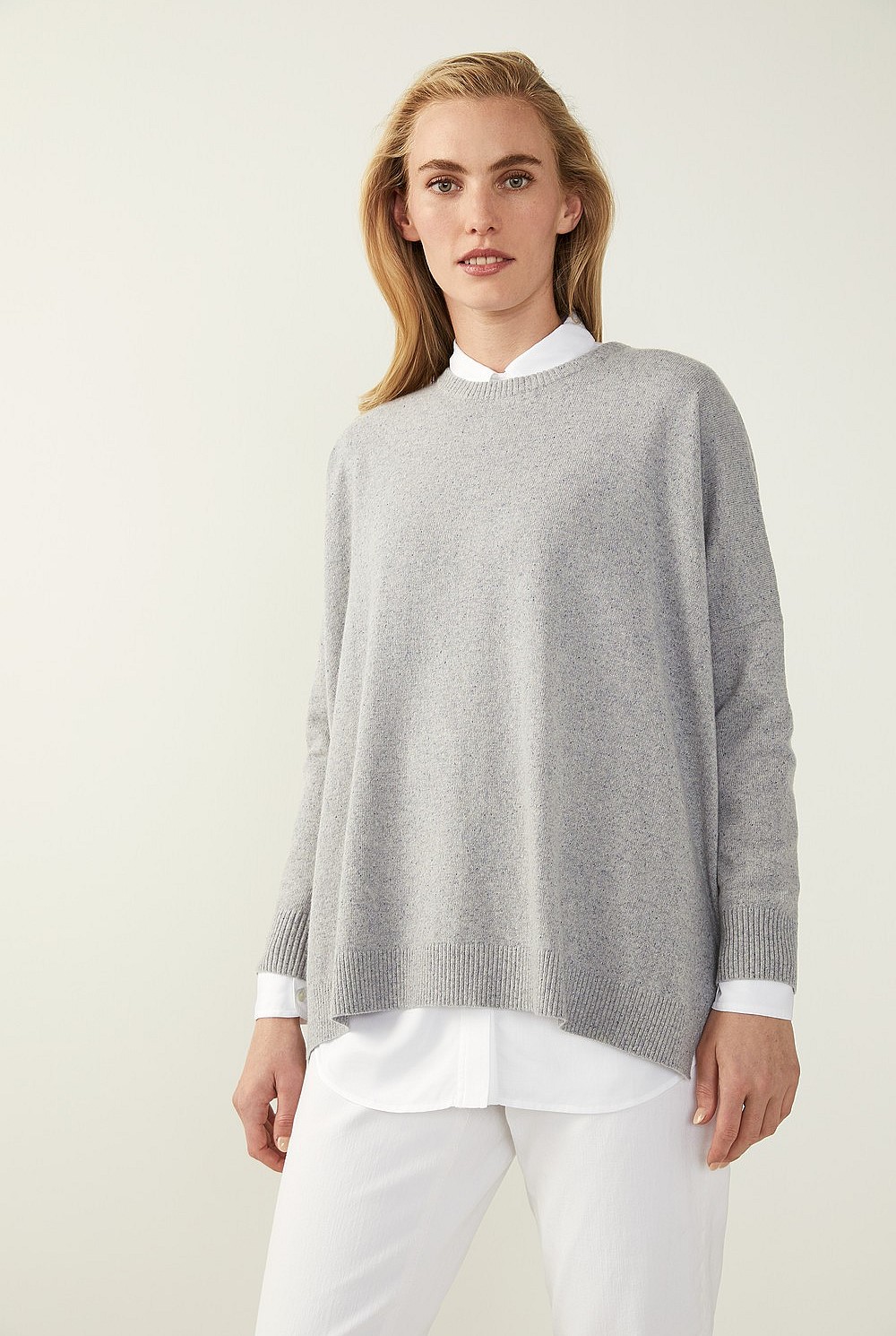 Relaxed Merino Blend Knit