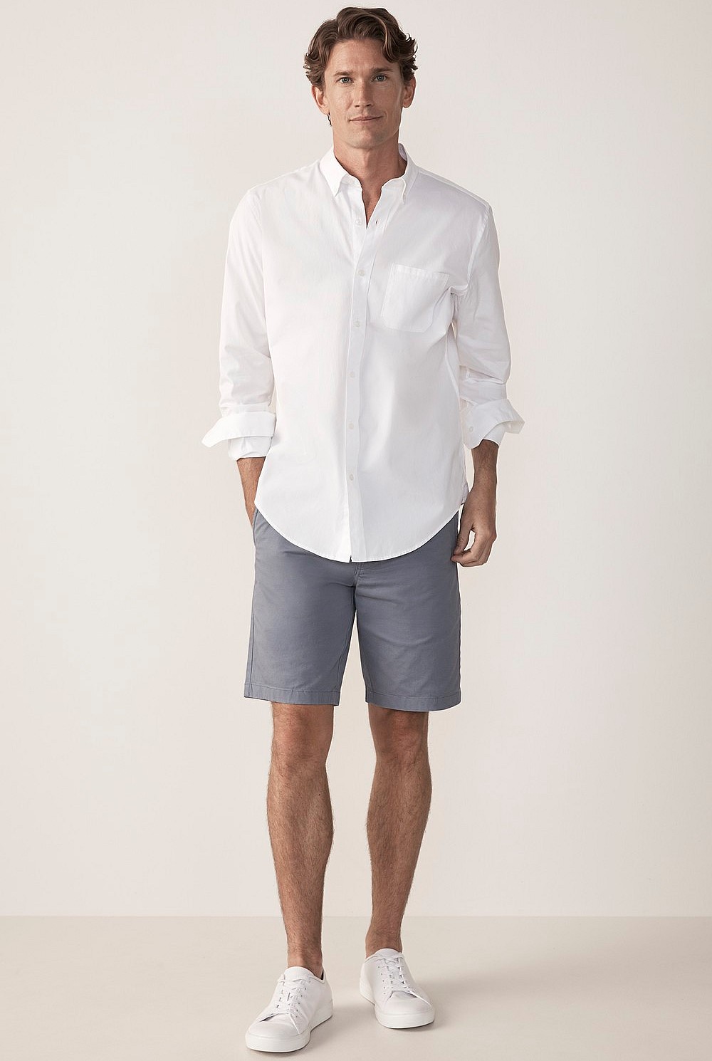 Cotton Piece Dyed Shirt