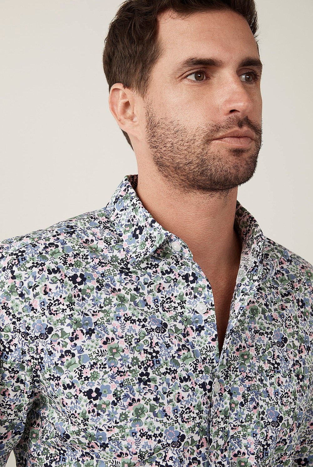 Ditsy Floral Print Shirt