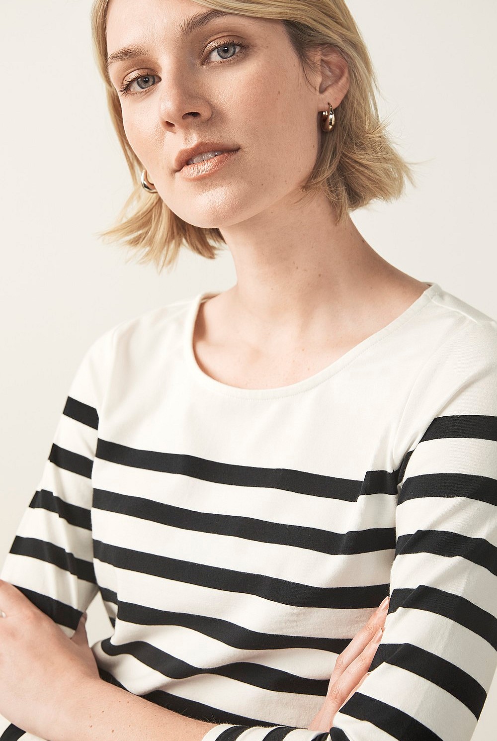 Breton Half Sleeve T-Shirt