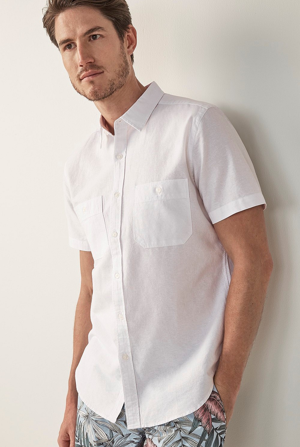 Short Sleeve Oxford Shirt