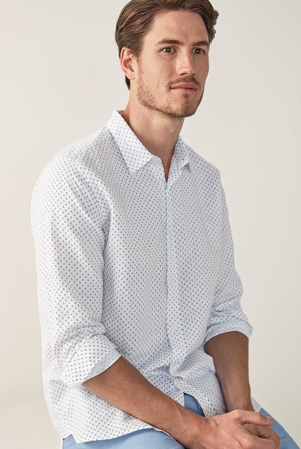 Mini Geo Print Shirt