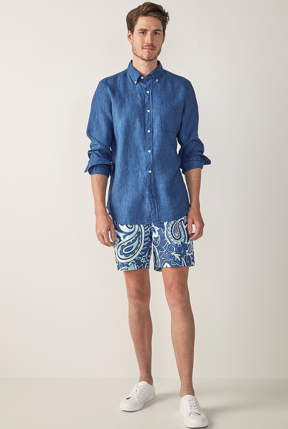 Paisley Swim Short