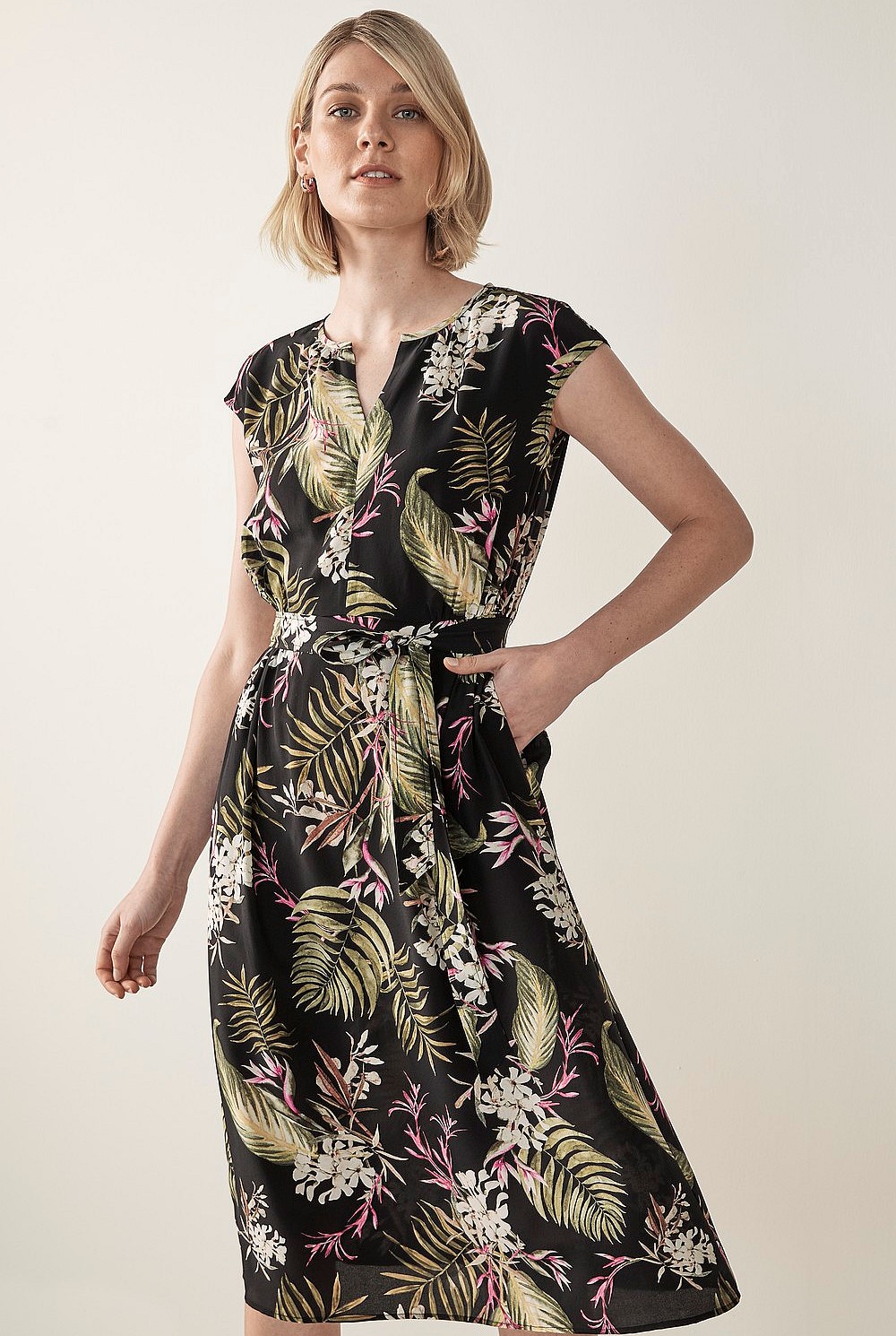 Silk Paradise Dress