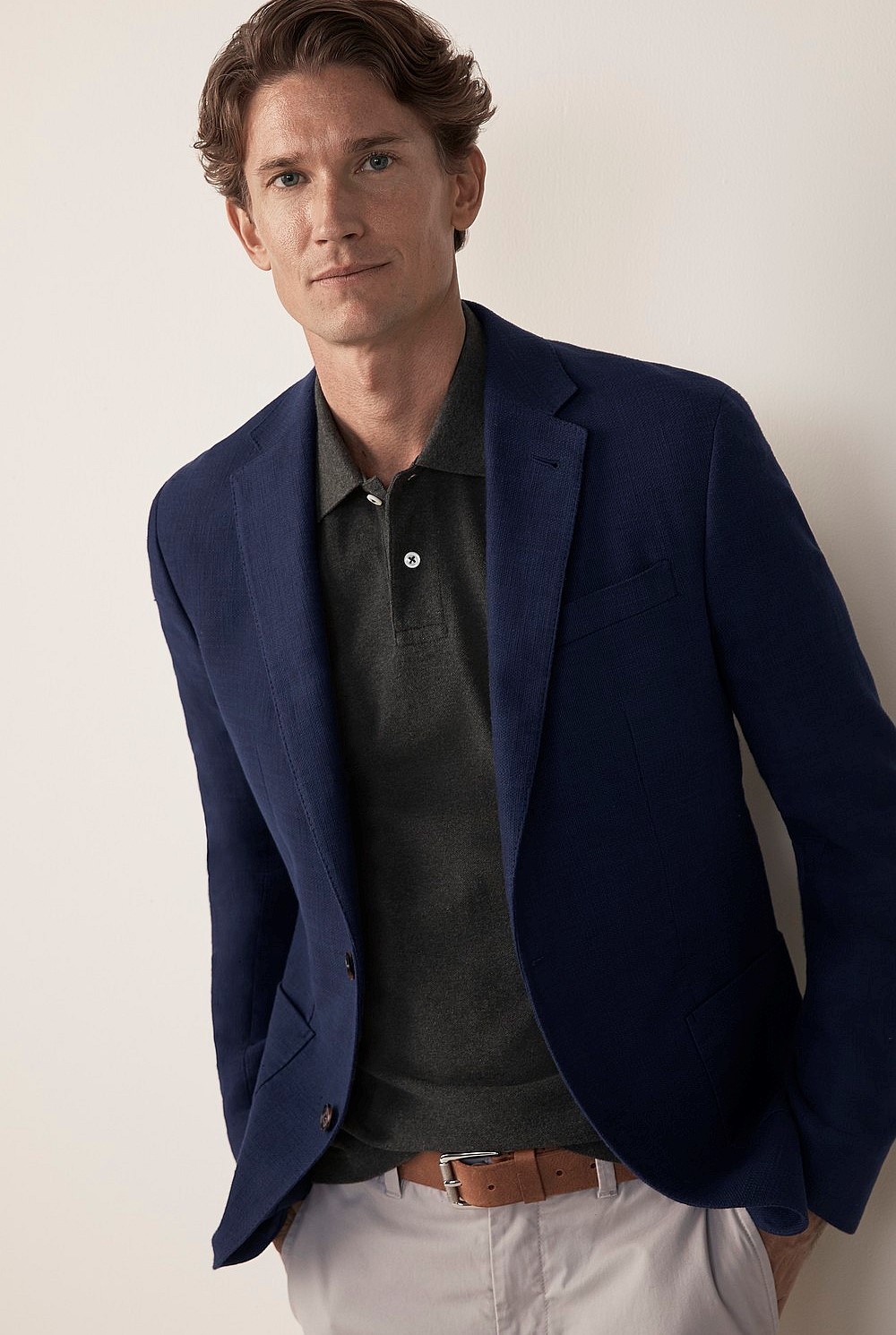 Basketweave Blazer