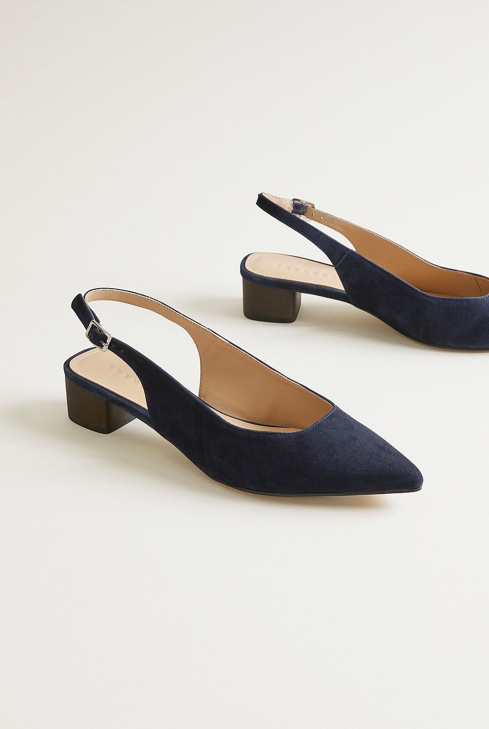 Ainslie Suede Mid Heel