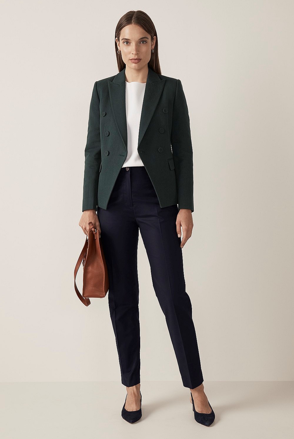 Cotton Double Cloth Trouser
