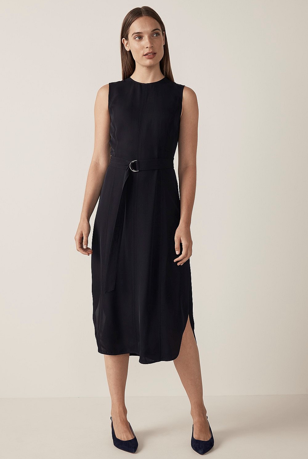 Seam Detail Sleeveless Dress