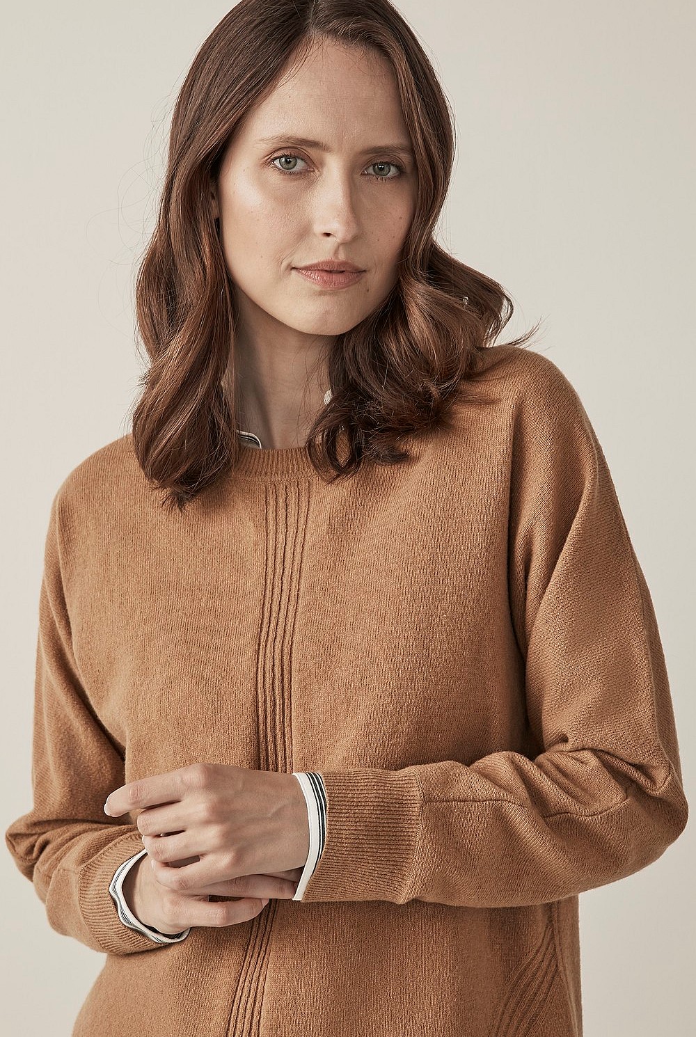 Wool Blend Dolman Knit