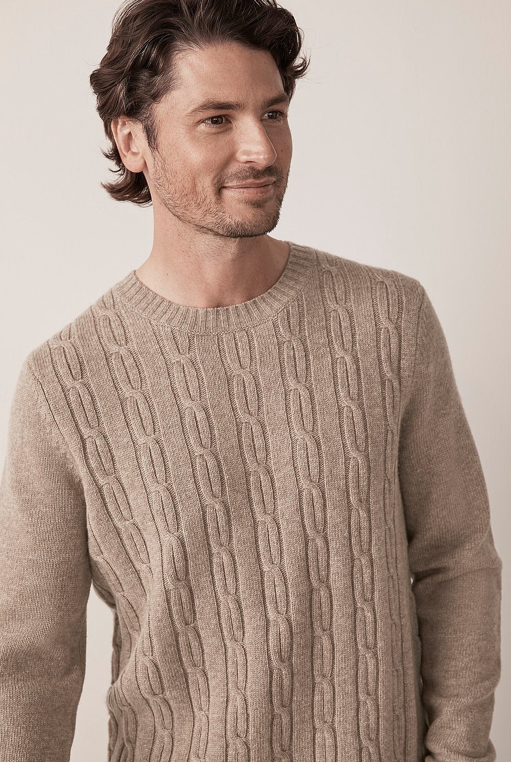 Cable Knit Crew Knit