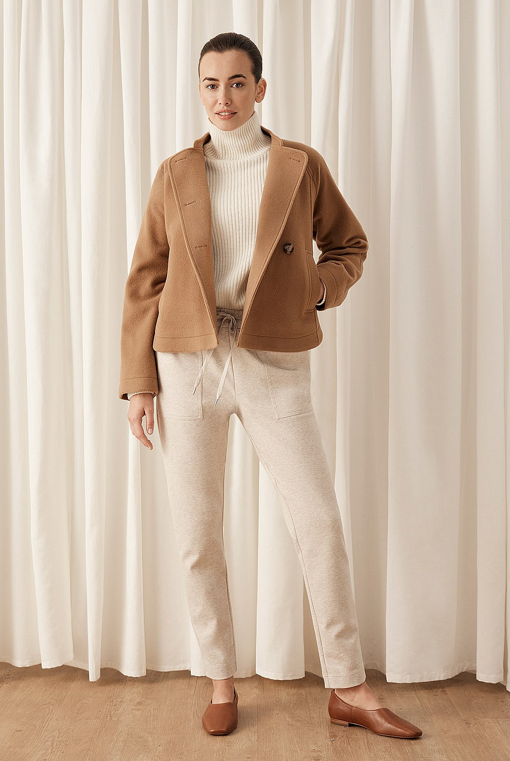 Cotton Ponte Marle Lounge Pant