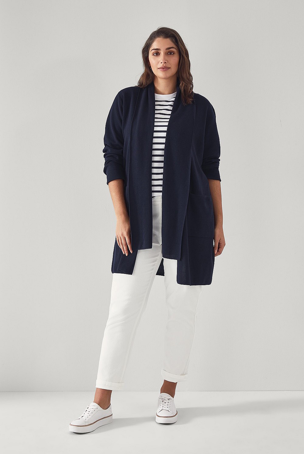 Merino Milano Longline Cardigan