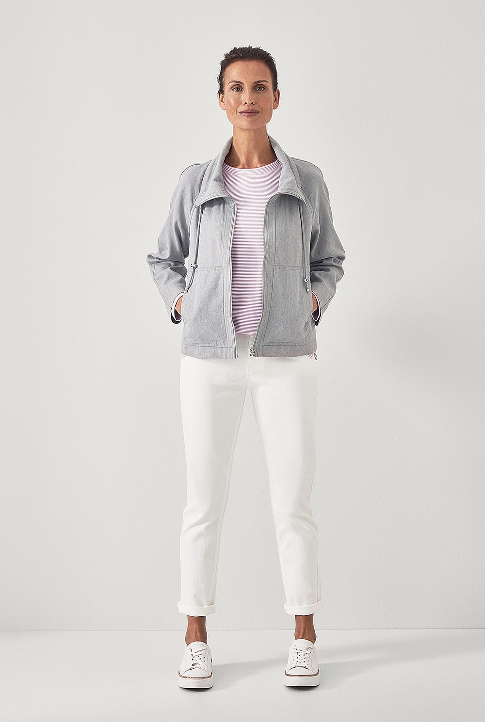 Cotton Ottoman Stitch Sweat