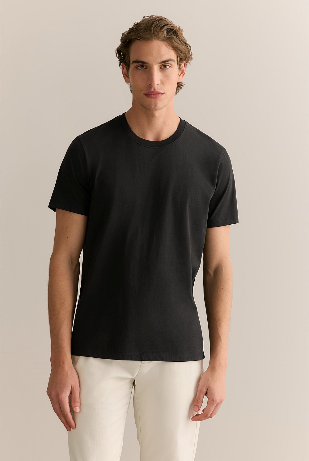 Organically Grown Cotton Crew T-shirt