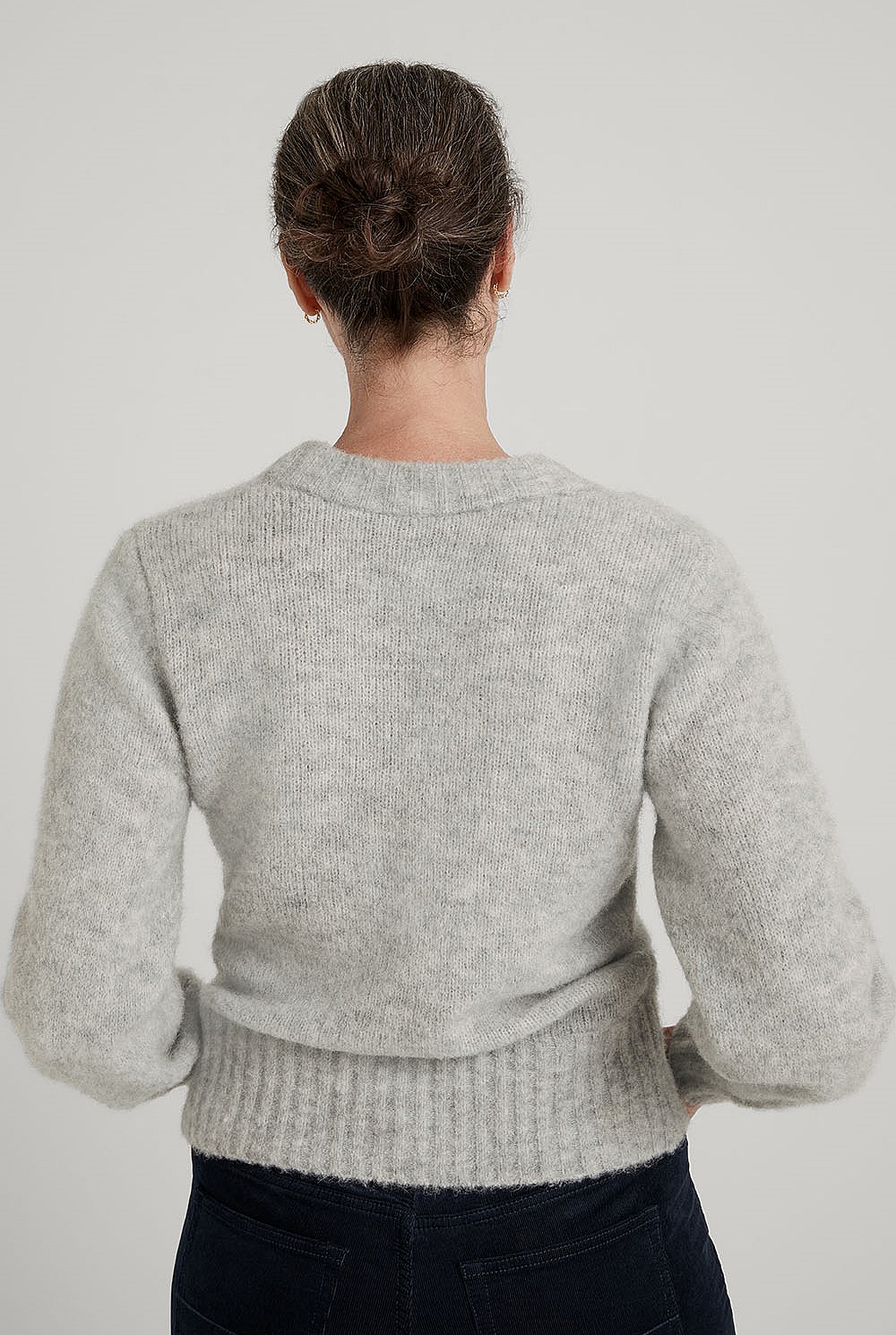 Alpaca Bell Sleeve Cardigan