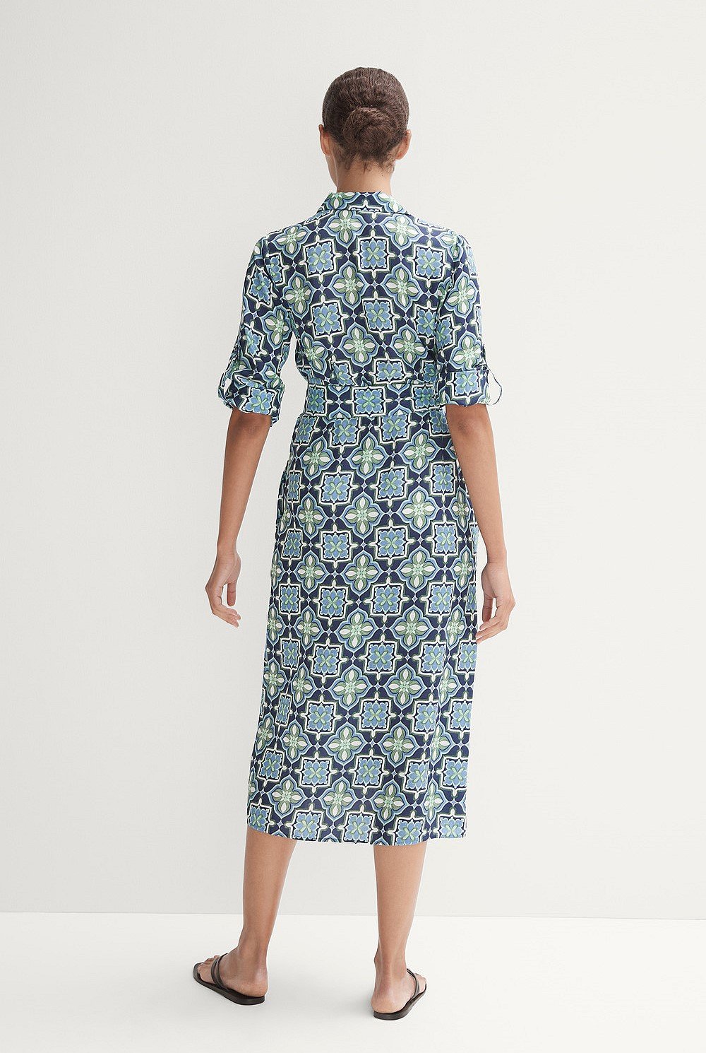 Modal Mosaic Tile Dress