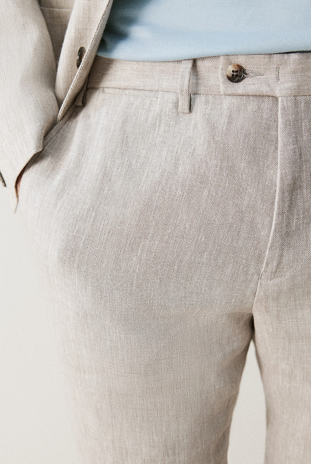 Regular Fit Irish Linen Pant