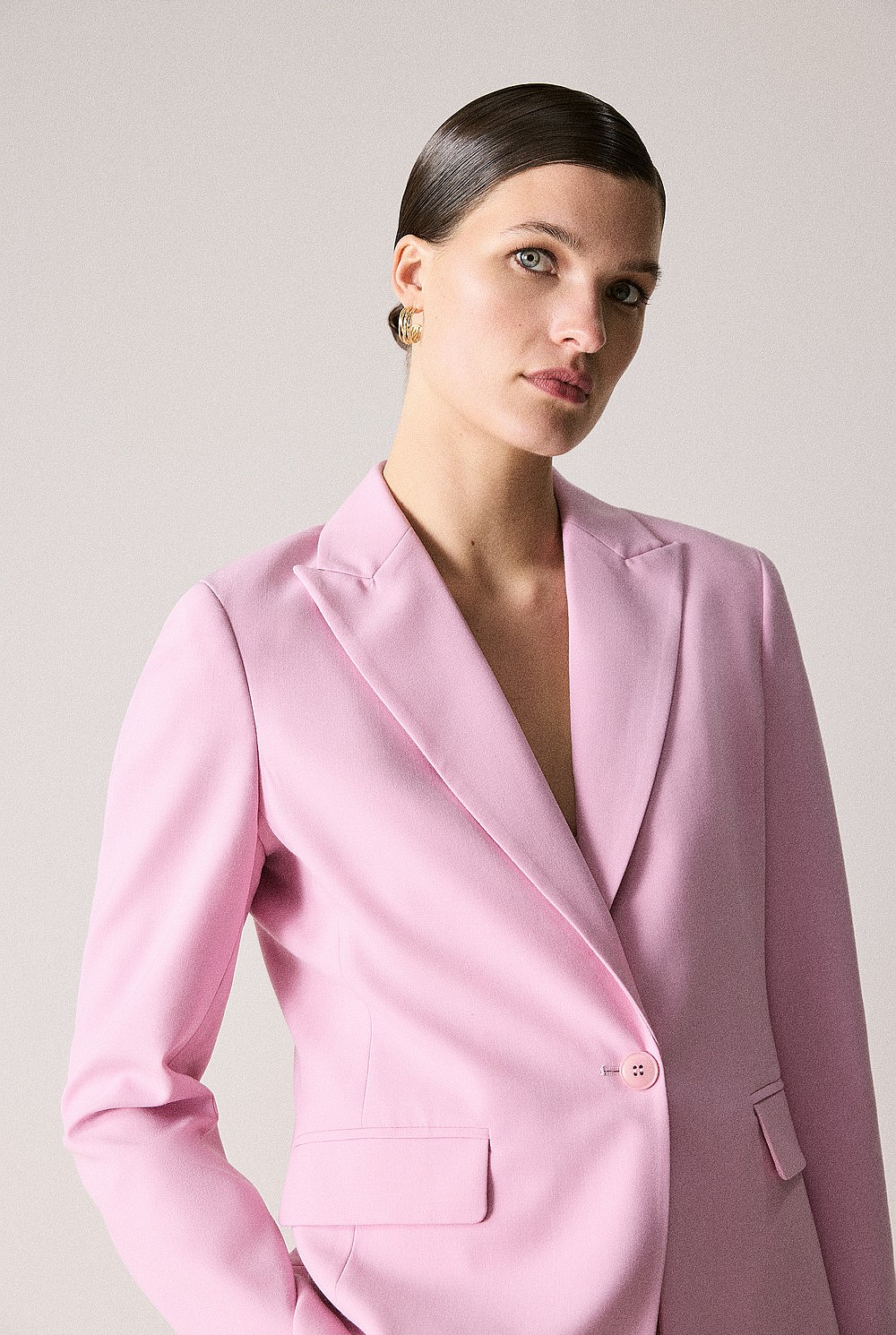 Tailored Single Breasted Blazer