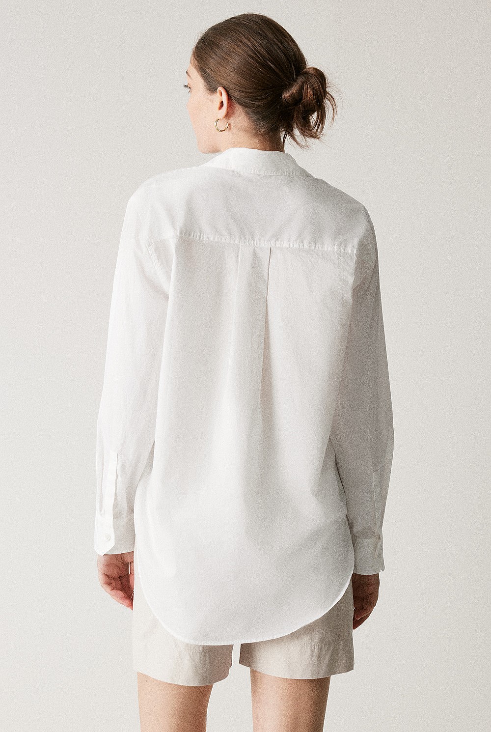 Cotton Voile Long Sleeve Shirt