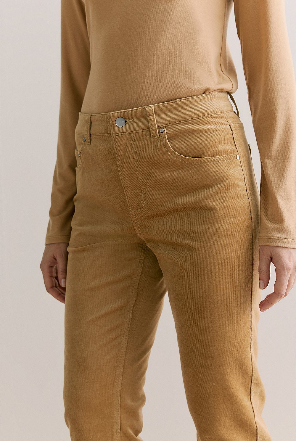 Needlecord Five Pocket Boyfriend Pant