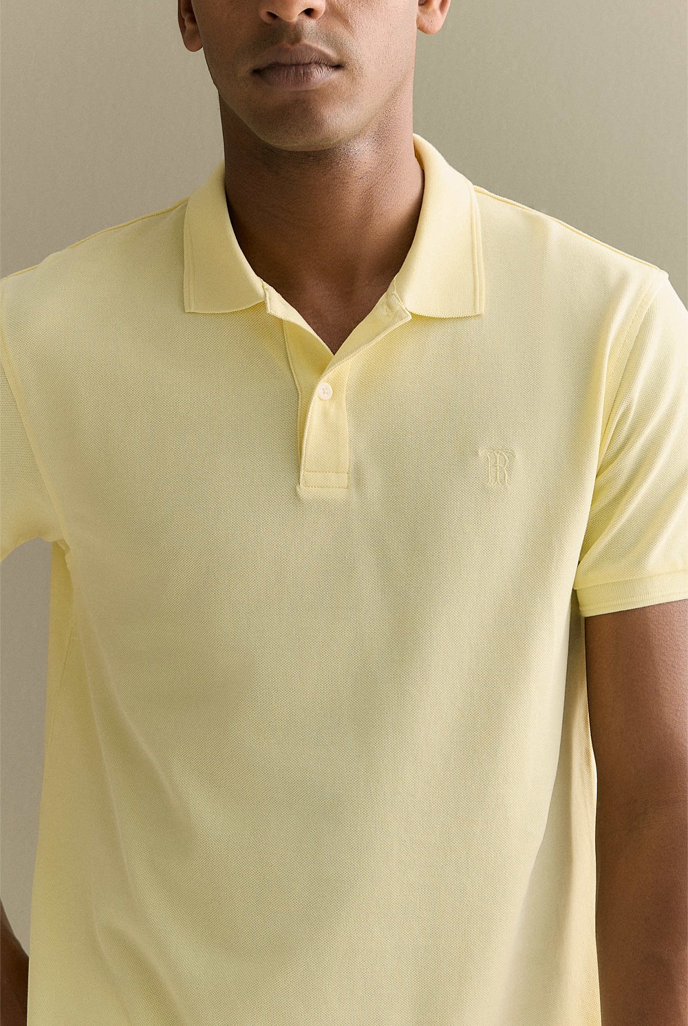 Classic Pique Monogram Polo