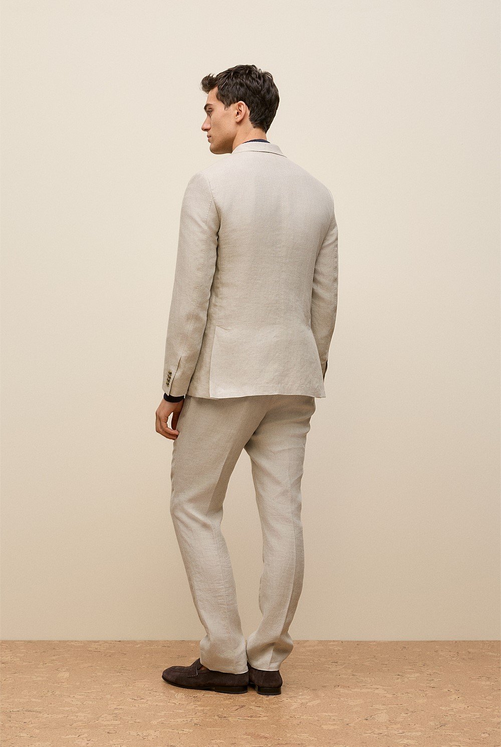 Regular Fit Belgian Linen Blazer