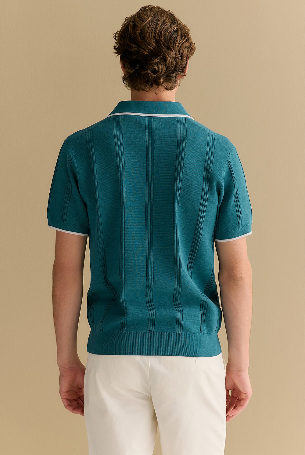 Mercerised Cotton Tipped Polo