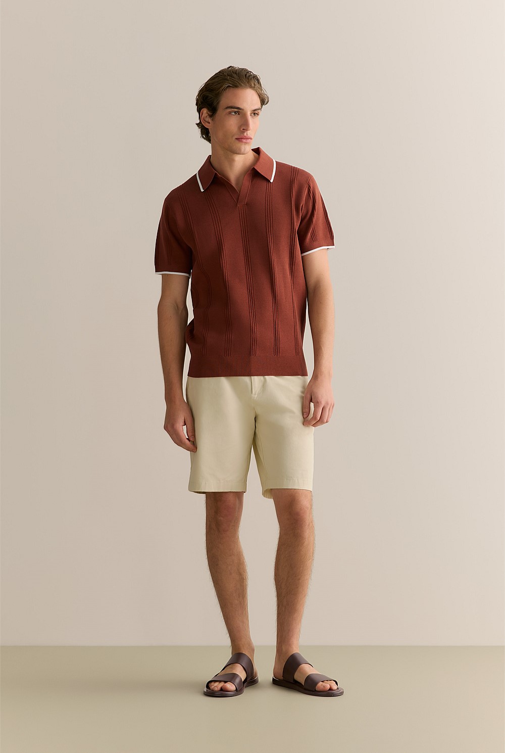 Mercerised Cotton Tipped Polo