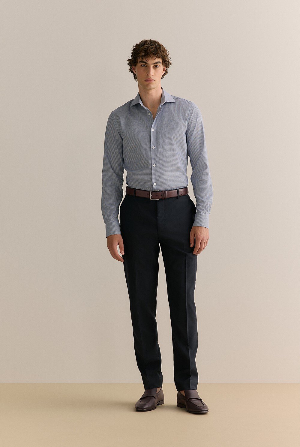 Tailored Fit Cotton Career Shirt