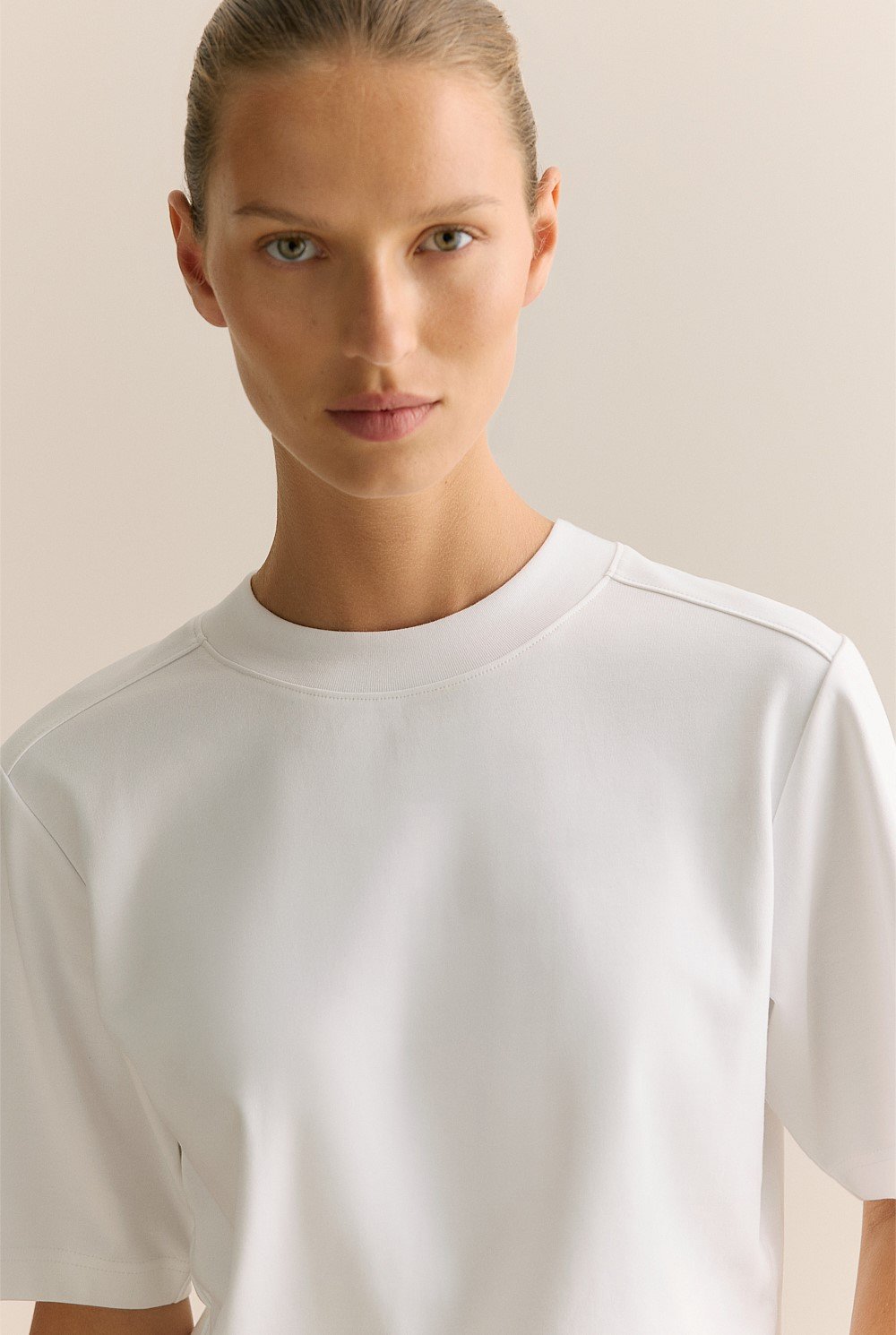 Cotton Modal Interlock T-shirt