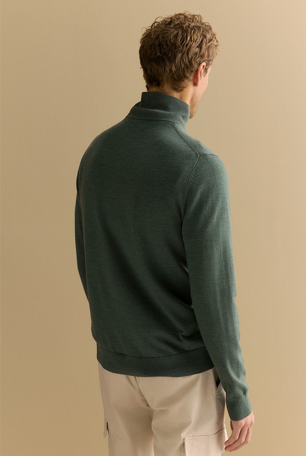 Australian Merino Half Zip