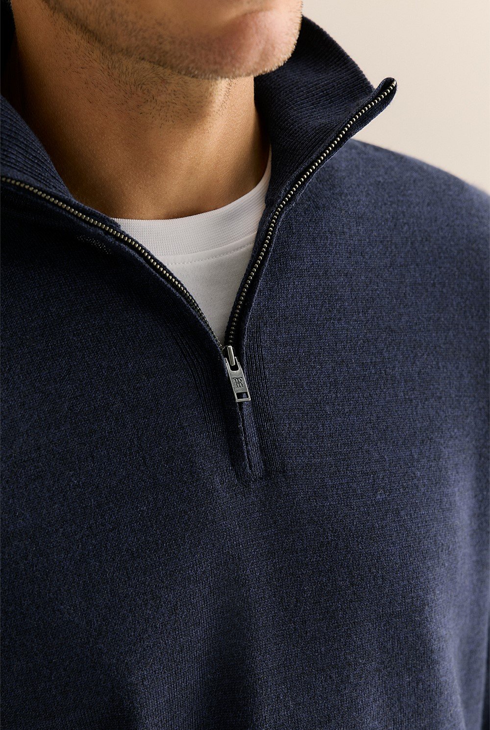 Australian Merino Half Zip