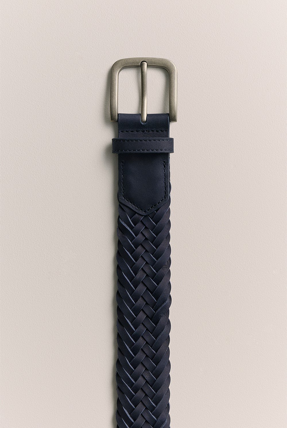 Dundas Woven Leather Belt