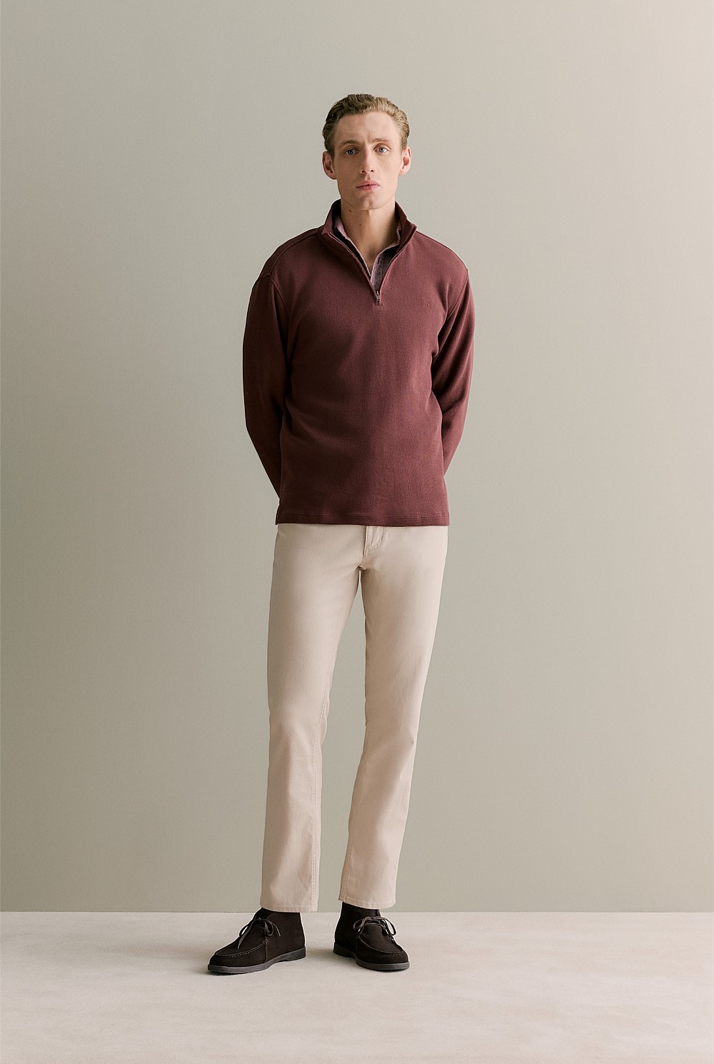 Regular Fit Jaspe Cotton Shirt